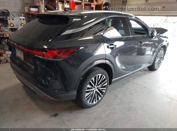 2T2BBMCAXPC005166 2023 LEXUS RX 350H Black უკანა მარჯვენა