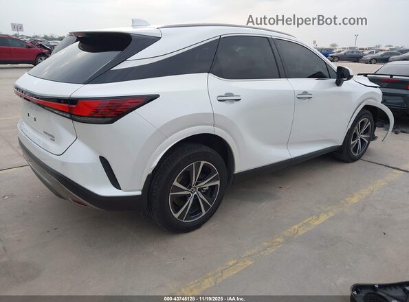 2T2BBMCAXRC037151 2024 LEXUS RX 350H White Trasero derecho