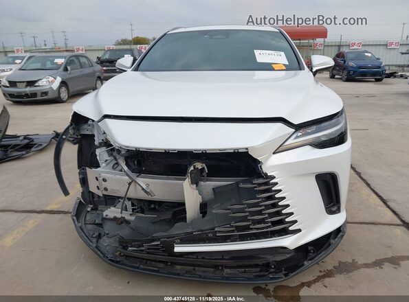 2T2BBMCAXRC037151 2024 LEXUS RX 350H White Vista del cuadro de instrumentos