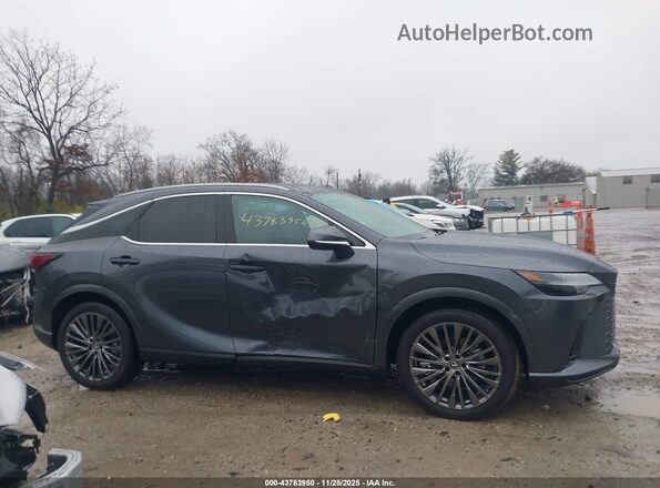 2T2BBMCAXSC085013 2025 LEXUS RX 350H Gray Rear interior view