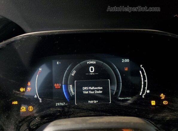 2T2BCMEA0PC004800 2023 LEXUS RX Gray Vista del cuadro de instrumentos