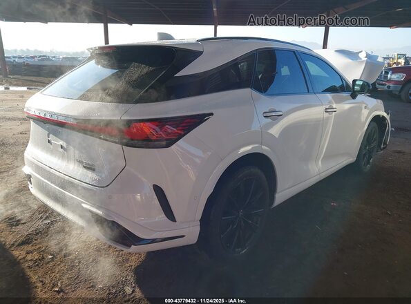 2T2BCMEA4RC016712 2024 LEXUS RX 500H White უკანა მარჯვენა