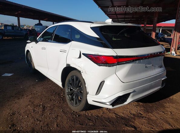 2T2BCMEA4RC016712 2024 LEXUS RX 500H White უკანა მარცხენა
