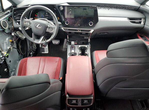 2T2BCMEAXPC010300 2023 LEXUS RX Gray Widok deski rozdzielczej