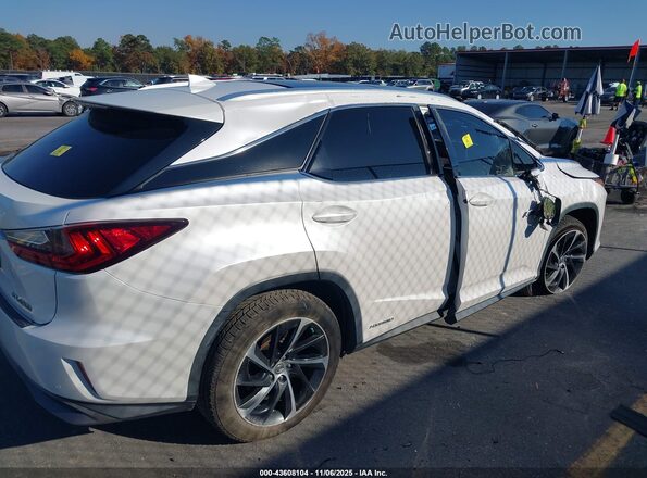 2T2BGMCA2HC014141 2017 LEXUS RX 450H White Trasero derecho