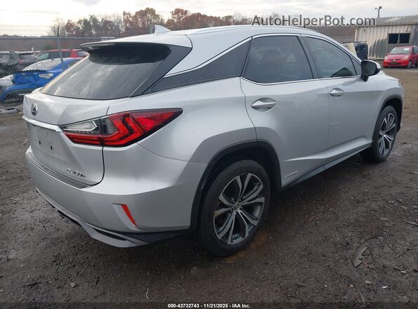2T2BGMCA7GC006776 2016 LEXUS RX 450H Silver უკანა მარჯვენა