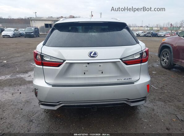 2T2BGMCA7GC006776 2016 LEXUS RX 450H Silver 