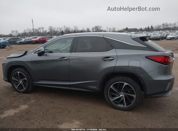 2T2BGMCA8HC010448 2017 LEXUS RX 450H Gray Widok wnętrza 360 stopni