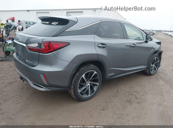 2T2BGMCA8HC010448 2017 LEXUS RX 450H Gray Tył prawy