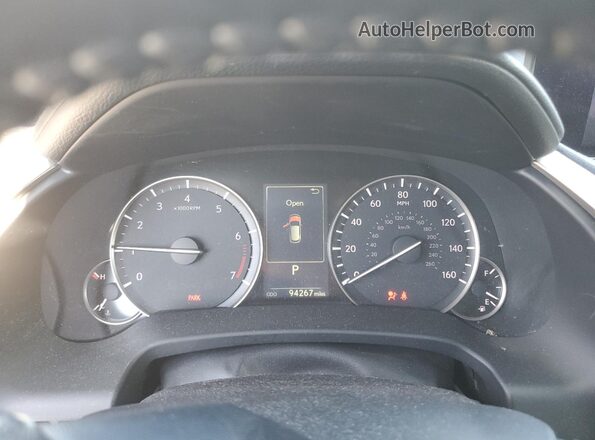2T2BZMCA0GC010467 2016 LEXUS RX Silver Widok zestawu wskaźników