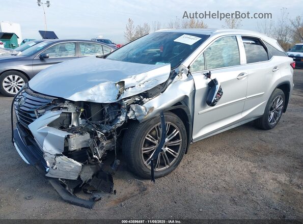 2T2BZMCA0HC077782 2017 LEXUS RX 350 Silver Передня ліва чверть