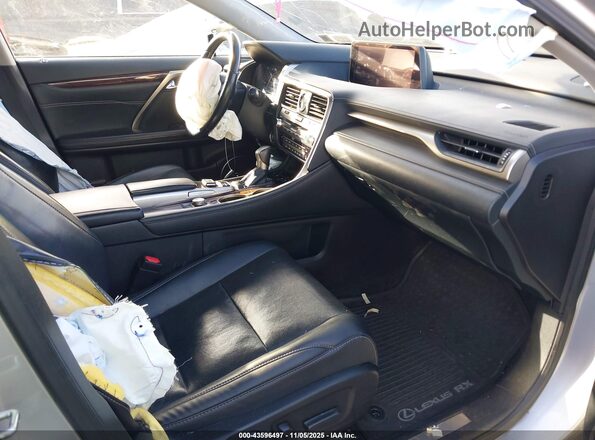 2T2BZMCA0HC077782 2017 LEXUS RX 350 Silver Вид салону спереду