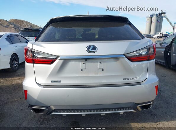 2T2BZMCA0HC077782 2017 LEXUS RX 350 Silver 