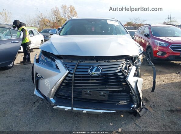 2T2BZMCA0HC077782 2017 LEXUS RX 350 Silver Вид щитка приладів