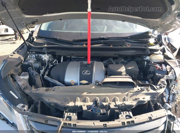 2T2BZMCA0HC077782 2017 LEXUS RX 350 Silver Вид ззаду
