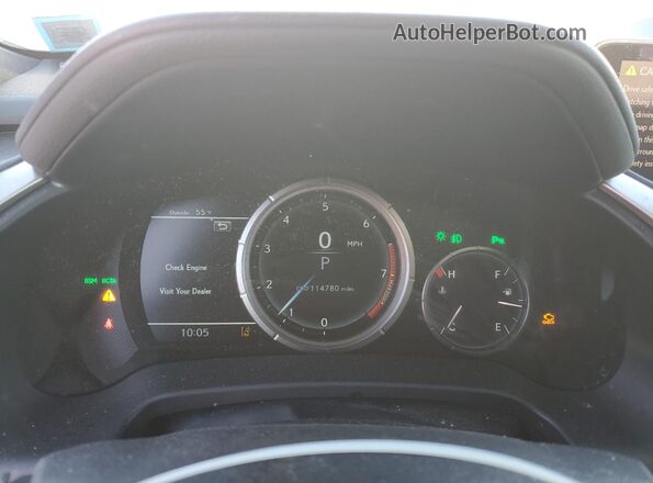 2T2BZMCA0JC143009 2018 LEXUS RX White Widok zestawu wskaźników