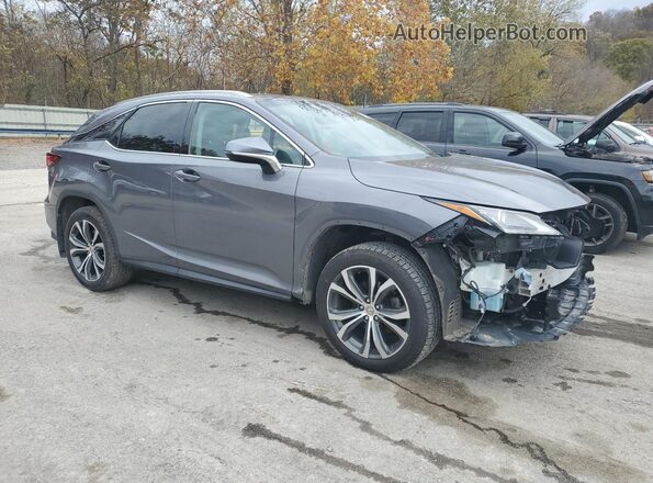 2T2BZMCA2HC107378 2017 LEXUS RX Черный Передняя правая четверть