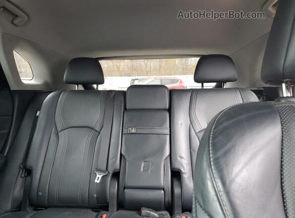 2T2BZMCA2HC107378 2017 LEXUS RX Черный Вид задних сидений