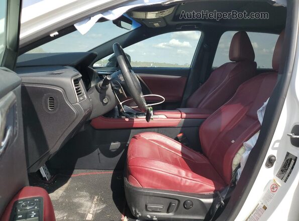 2T2BZMCA2JC151984 2018 LEXUS RX White Front interior view