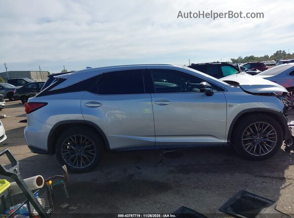 2T2BZMCA2KC196862 2019 LEXUS RX 350 Silver Rear interior view