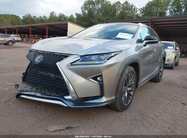 2T2BZMCA3KC185689 2019 LEXUS RX 350 Серебряный Передняя левая четверть