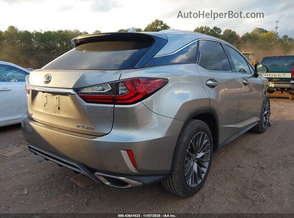 2T2BZMCA3KC185689 2019 LEXUS RX 350 Серебряный Задняя правая четверть