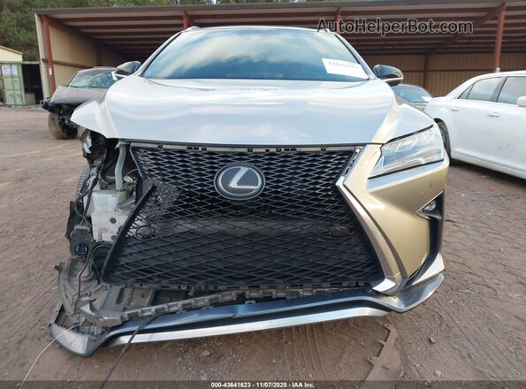 2T2BZMCA3KC185689 2019 LEXUS RX 350 Серебряный Вид задней части салона