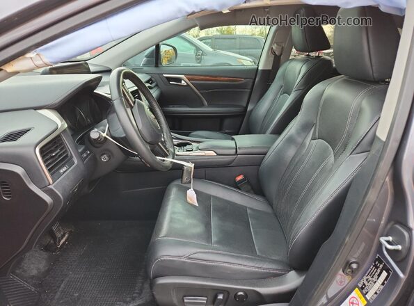 2T2BZMCA5GC050611 2016 LEXUS RX Серый Вид салона спереди