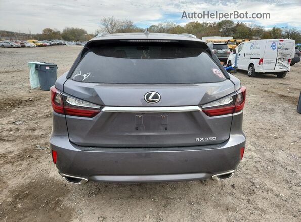 2T2BZMCA5GC050611 2016 LEXUS RX Серый Вид сзади