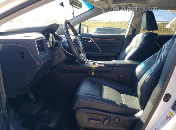 2T2BZMCA6GC027211 2016 LEXUS RX White წინა სალონის ხედი
