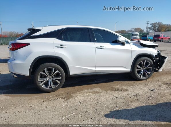 2T2BZMCA6HC062669 2017 LEXUS RX 350 White Vista interior trasera