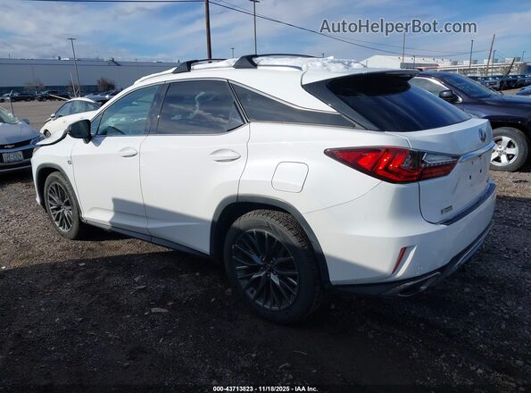 2T2BZMCA6KC199358 2019 LEXUS RX 350 Белый Задняя левая четверть