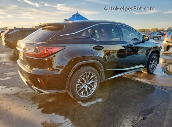 2T2BZMCA8JC165792 2018 LEXUS RX Черный Задняя правая четверть