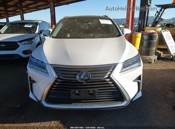 2T2BZMCA9KC196678 2019 LEXUS RX 350 White Vista del cuadro de instrumentos