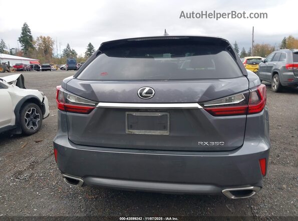 2T2BZMCAXHC113123 2017 LEXUS RX 350 Серый 