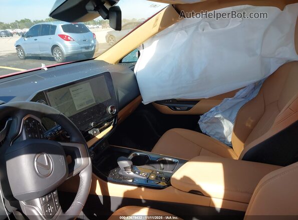 2T2GDCAZ0SC029553 2025 LEXUS NX 250 Красный Вид салона спереди