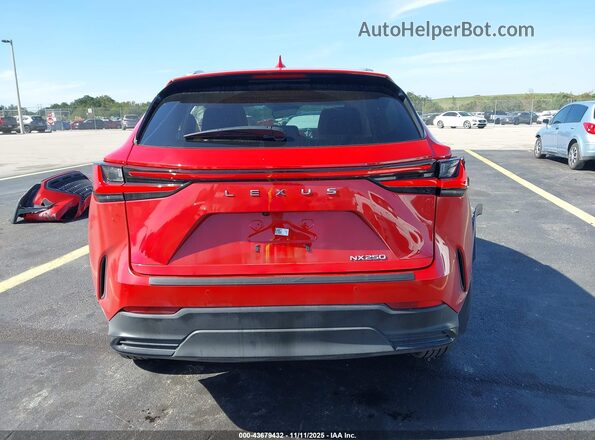 2T2GDCAZ0SC029553 2025 LEXUS NX 250 Красный 