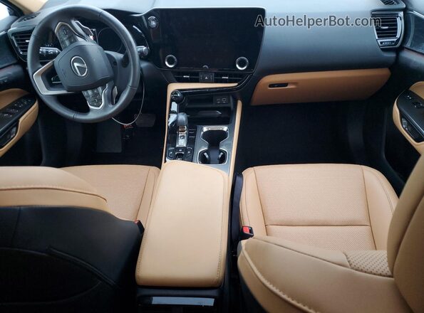 2T2GDCAZ2SC017727 2025 LEXUS NX Silver Dashboard view