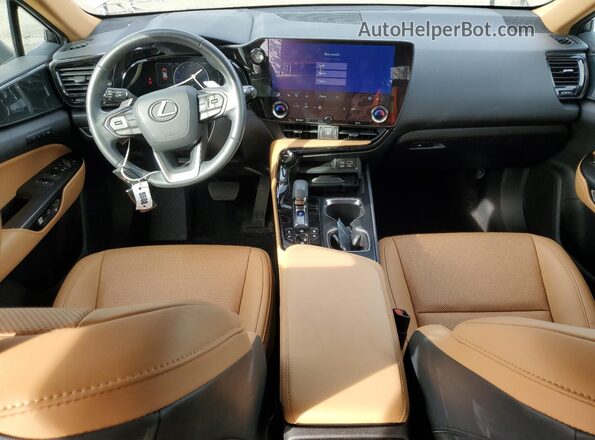 2T2GGCEZ0NC005775 2022 LEXUS NX Silver Առջևի վահանակի տեսք