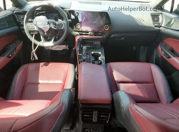 2T2GGCEZ0NC012421 2022 LEXUS NX Black Dashboard view