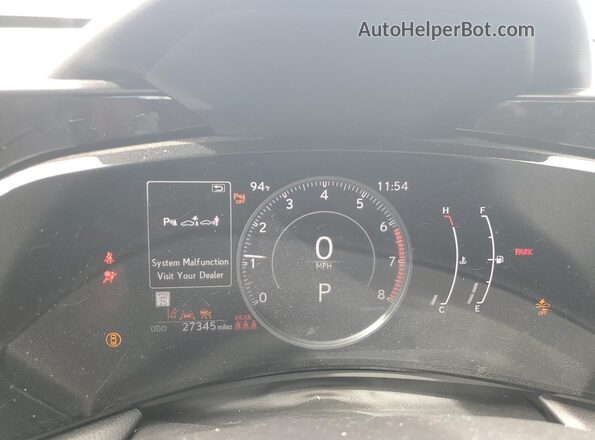 2T2GGCEZ0NC012421 2022 LEXUS NX Black Instrument cluster view