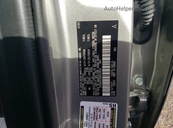 2T2GGCEZ0SC079015 2025 LEXUS NX Gray Engine compartment view