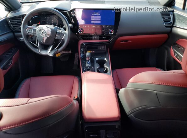 2T2GGCEZ0SC079015 2025 LEXUS NX Gray Dashboard view