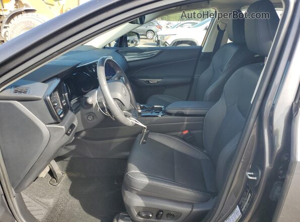 2T2GGCEZ4PC030651 2023 LEXUS NX Gray Widok wnętrza z przodu