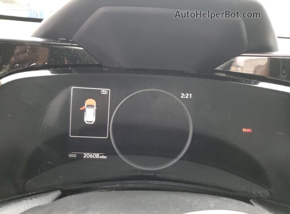 2T2GGCEZ5NC006517 2022 LEXUS NX White Instrument cluster view