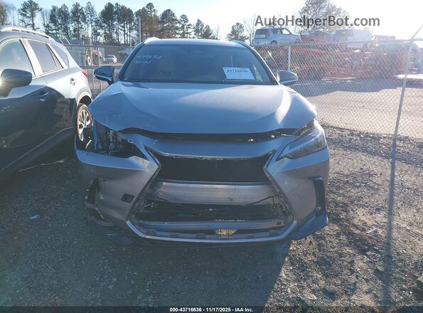 2T2GGCEZ6PC017478 2023 LEXUS NX 350 Silver Instrument cluster view