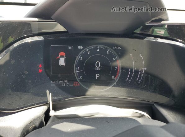 2T2GGCEZ7SC081036 2025 LEXUS NX Black Vista del cuadro de instrumentos