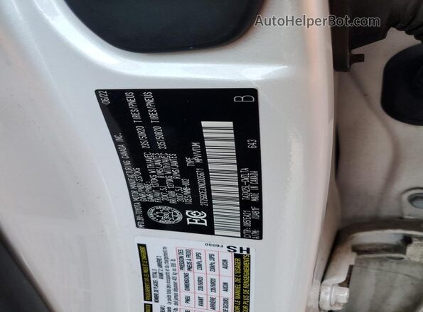 2T2GGCEZXNC005671 2022 LEXUS NX White ძრავის განყოფილების ხედი
