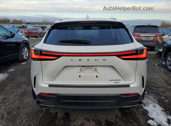 2T2GGCEZXNC005671 2022 LEXUS NX White უკანა ხედი