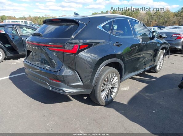 2T2GKCEZ7NC005089 2022 LEXUS NX 350H Черный Задняя правая четверть